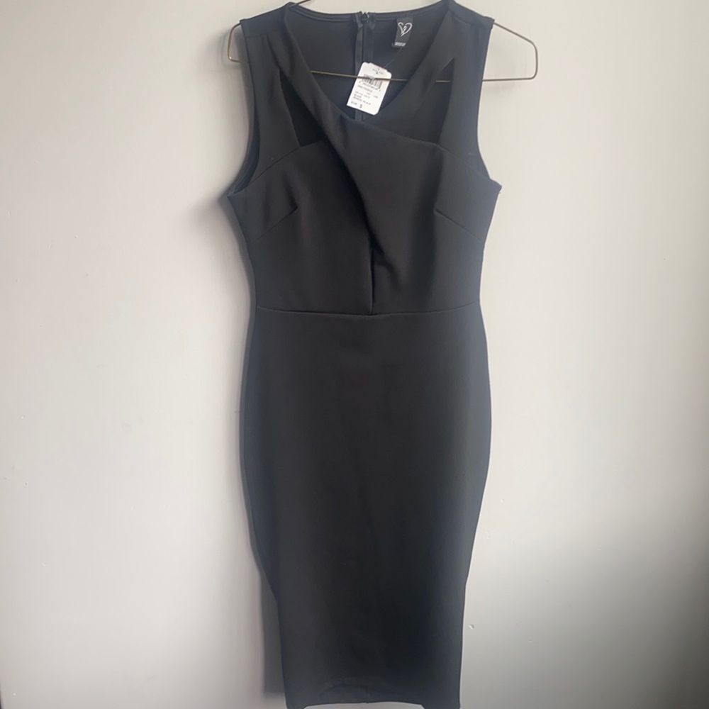 Windsor midi black dress S